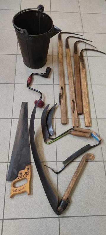  oude tuinbouwwerktuigen beschikbaar voor biedingen