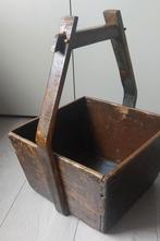 Antieke draagmand 19 de eeuws, Ophalen of Verzenden