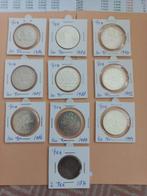 Franse Zilveren Munten Collectie 8% ONDER SPOTPRIJS!, Verzenden, Frankrijk, Setje, Zilver