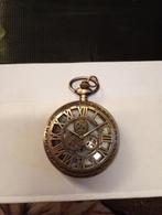 BRONZEN ZAKHORLOGE - MINT CONDITION, Overige merken, Overige materialen, Zakhorloge, Verguld