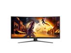 AOC CU34G4Z 34" Curved UltraWide gaming monitor, Computers en Software, Monitoren, Gaming, Refurbished, AOC, DisplayPort