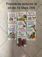 Livres les premières lectures le lot de 10 titres, Livres, Livres pour enfants | 0 an et plus, Comme neuf