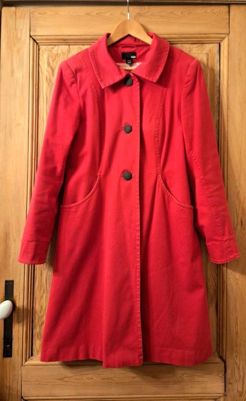 VESTE DAMES VINTAGE  - T. 44 🍎, Vêtements | Femmes, Vestes | Été, Porté, Taille 42/44 (L), Rouge, Enlèvement ou Envoi