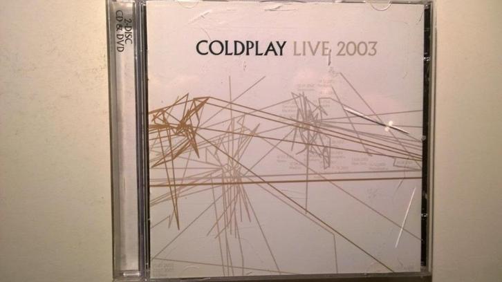 Coldplay - Live 2003 (CD + DVD), Cd's en Dvd's, Cd's | Rock, Zo goed als nieuw, Poprock, Ophalen of Verzenden