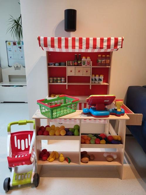 Speelgoed winkel plus assecoires, Kinderen en Baby's, Speelgoed | Houten speelgoed, Gebruikt, Ophalen