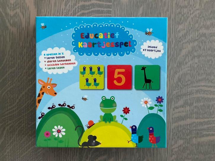 2 educatieve spellen (1 HABA) & 1 boekje, leeftijd 5-6jaar, Kinderen en Baby's, Speelgoed | Educatief en Creatief, Zo goed als nieuw