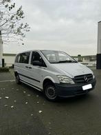 Mercedes-Benz Vito 9 plaatsen 2010 Euro5b, Auto's, Mercedes-Benz, Stof, Zwart, Wit, Particulier