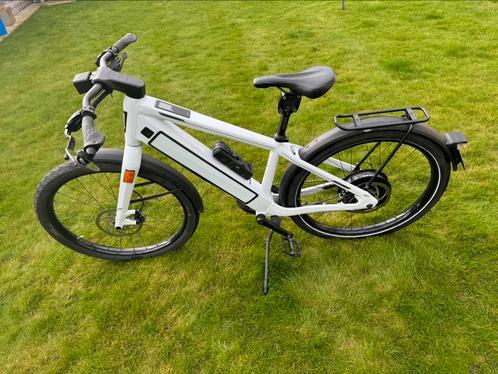 Stromer ST3 maat Medium 983 blauwe batterij, Fietsen en Brommers, Elektrische fietsen, Gebruikt, Stromer, Ophalen