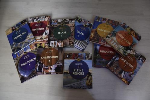 11 delige boekenreeks over de wereld van de religies, Boeken, Godsdienst en Theologie, Zo goed als nieuw, Boeddhisme, Christendom | Katholiek