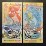 Oostelijk Caribisch gebied - 2 Dollar 2023 - UNC - Nieuw - 5, Postzegels en Munten, Bankbiljetten | Oceanië, Ophalen of Verzenden