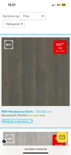 Click vinyl+ keramische parket, Doe-het-zelf en Bouw, Ophalen, Kunststof, 50 tot 150 cm, Nieuw