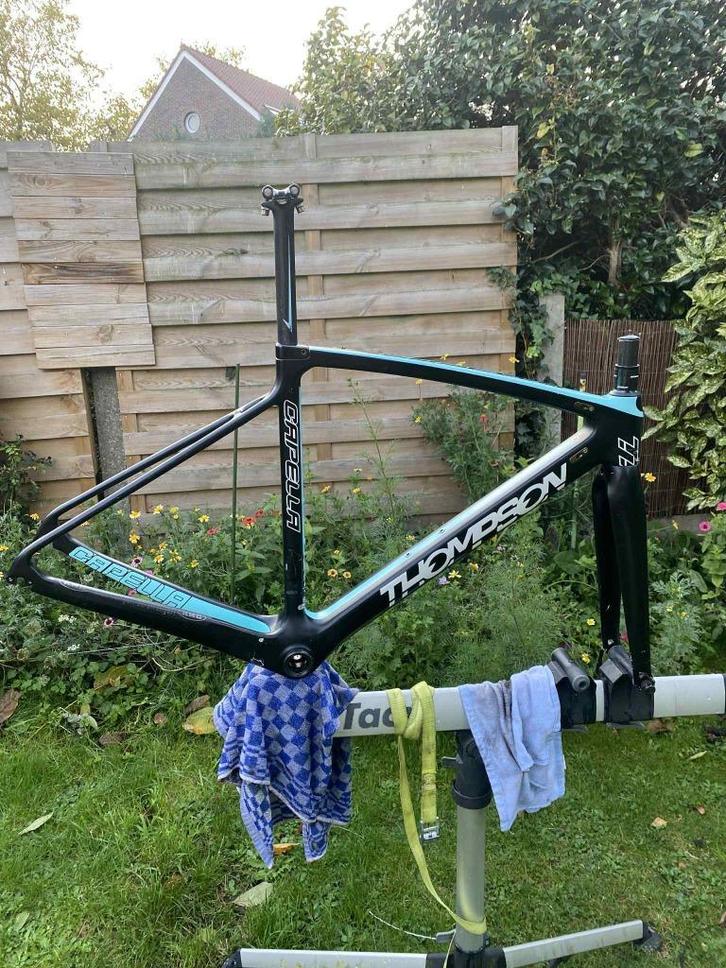 Thompson capella frameset, Fietsen en Brommers, Fietsonderdelen, Gebruikt, Racefiets, Frame, Ophalen
