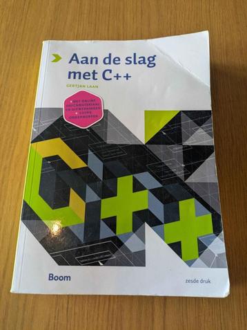 Aan de slag met C++ (6e druk) beschikbaar voor biedingen