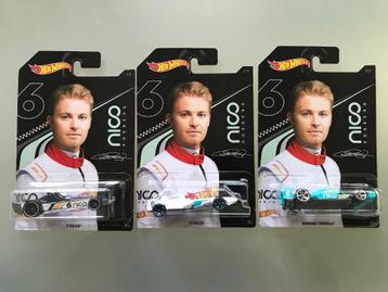 Hot Wheels Nico Rosberg set