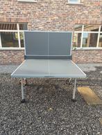 Tafeltennistafel, kleur zwart, outdoor, dechatlon, Ophalen, Zo goed als nieuw, Tafel Outdoor, Inklapbaar