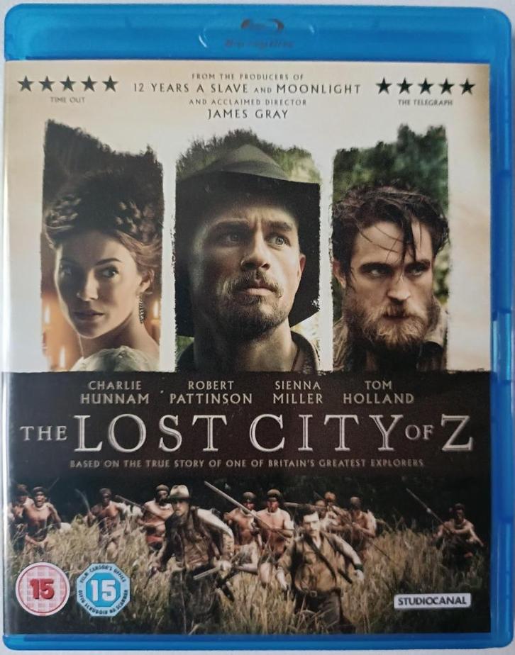 The Lost City Of Z blu-ray (UK) (Geen NL ondertitels), Cd's en Dvd's, Blu-ray, Zo goed als nieuw, Avontuur, Ophalen of Verzenden