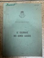 ABL-Reglement - Le Calibrage des Armes Legeres, Verzamelen, Militaria | Algemeen, Ophalen of Verzenden