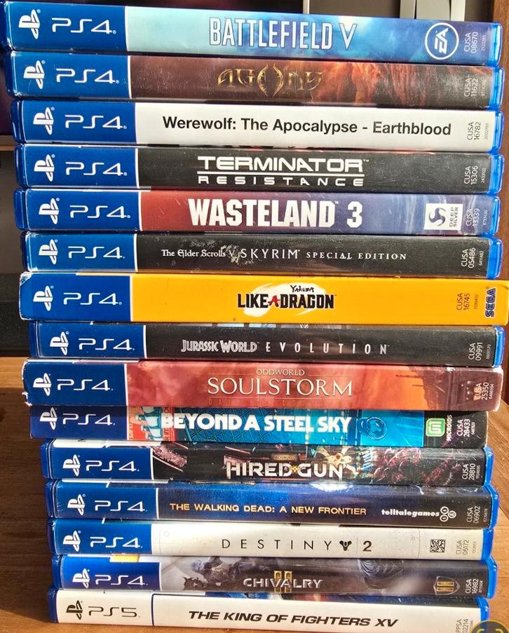PS4 pakket 15 games, Games en Spelcomputers, Games | Sony PlayStation 4, Gebruikt, Ophalen