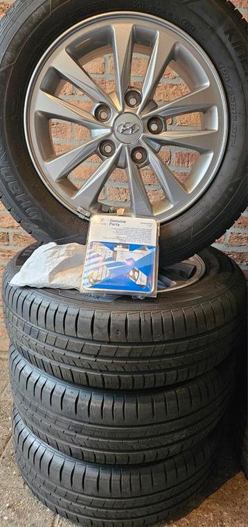 15 inch Hyundai i30 Velgenset 5x114.3 Hankook 7mm TPMS beschikbaar voor biedingen