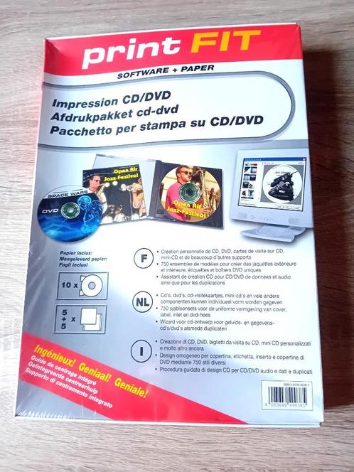 CD/DVD afdrukken, Hobby en Vrije tijd, Overige Hobby en Vrije tijd, Nieuw, Verzenden