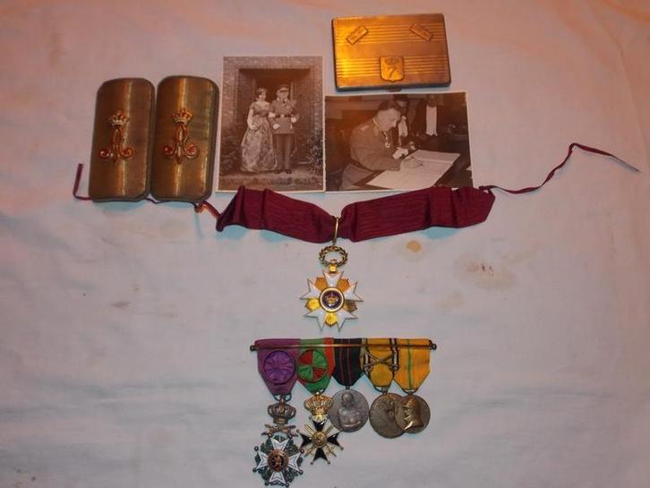 Lotje van Kolonel H Jacobs, Verzamelen, Militaria | Algemeen, Landmacht, Lintje, Medaille of Wings, Ophalen of Verzenden