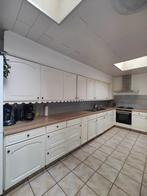 Grote L-keuken, Huis en Inrichting, Keuken | Complete keukens, Ophalen, Gebruikt, Overige materialen, Wit