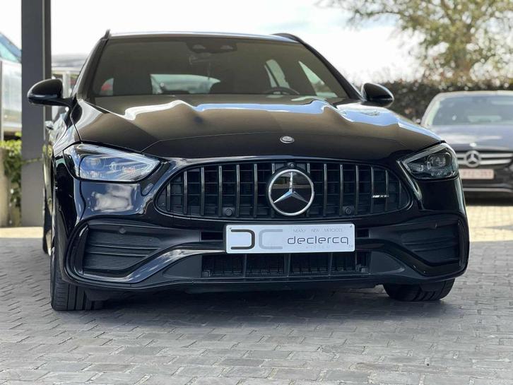 Mercedes C 43 AMG 4M Break 2023 trekhaak panodak distronic, Auto's, Mercedes-Benz, Bedrijf, Te koop, C-Klasse, 360° camera, 4x4
