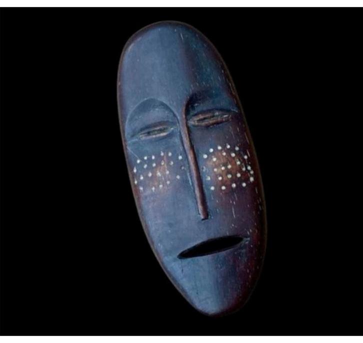 lega - DR Congo 1960 Oud paspoortmasker masker Afrika africa, Antiek en Kunst, Kunst | Niet-Westerse kunst, Ophalen of Verzenden