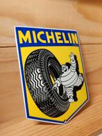 Plaque émaillée Michelin, Enlèvement ou Envoi, Comme neuf, Panneau publicitaire