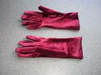 Fluwelen bordeaux handschoenen, Vêtements | Femmes, Bonnets, Écharpes & Gants, Enlèvement ou Envoi, Comme neuf, Gants