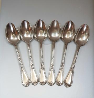 Christofle 6 Theelepels Lepels Tea Spoons Coffee beschikbaar voor biedingen
