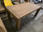 Eettafel 180x95x76H in teakhout, Ophalen, Zo goed als nieuw