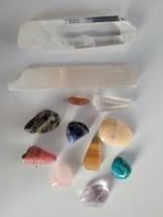 Quartz cristal de roche, sélénite, améthyste, quartz rose, q, Collections, Minéraux & Fossiles, Enlèvement ou Envoi