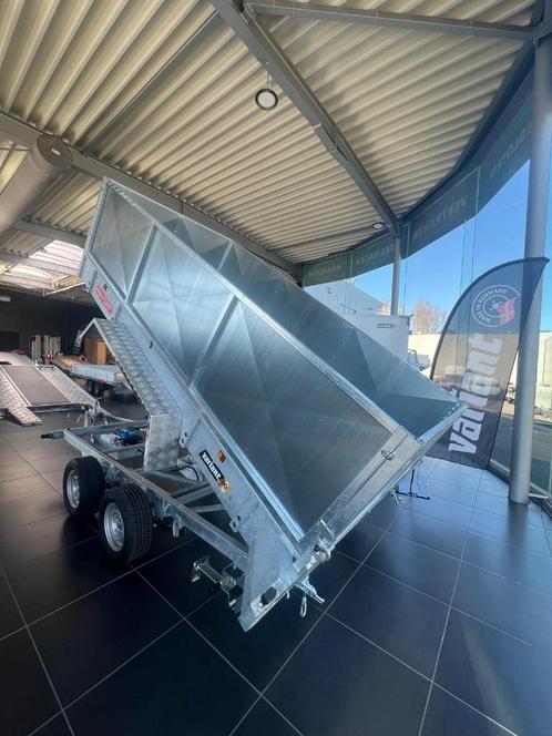Variant 3517 MT Machinetransporter en Kipper in 1 Alu Oprijr, Zakelijke goederen, Machines en Bouw | Tuin, Park en Bosbouw, Voertuig of Aanhanger