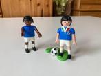 Playmobil "football" lot de 2 personnages (pied mobile), Ophalen, Gebruikt