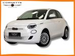 Fiat 500e Icon Berline 42 kWh DAB Carplay, Automaat, 87 kW, Zwart, Wit