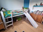 Lit mezzanine avec toboggan et matelas, Enfants & Bébés, Enlèvement, Lit mezzanine