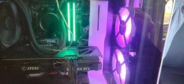 NZXTHigh End Gaming PC met waterkoeling, RTX 3070ti beschikbaar voor biedingen