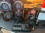 Party lights en dmx controller + dmx kabels. Samen of apart, Muziek en Instrumenten, Ophalen, Zo goed als nieuw
