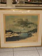 Zeer mooie litho savery, Ophalen