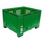 Gebruikte Kunststof palletbox, Kuubskist, Plastic box type 3, Gebruikt, 100 cm of meer, 60 cm of meer, Bak of Kist