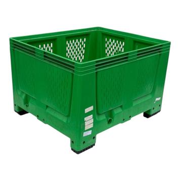Gebruikte Kunststof palletbox, Kuubskist, Plastic box type 3 beschikbaar voor biedingen