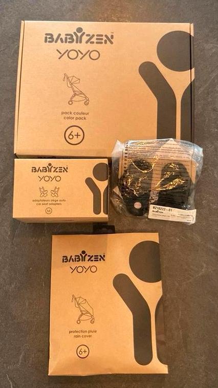 Babyzen Stokke yoyo3 Accessoires, Kinderen en Baby's, Buggy's, Zo goed als nieuw, Regenhoes, Ophalen of Verzenden