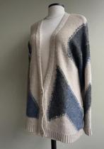 CKS gilet of vest met speelse vormen maat 38, Maat 38/40 (M), Blauw, Ophalen of Verzenden, Zo goed als nieuw