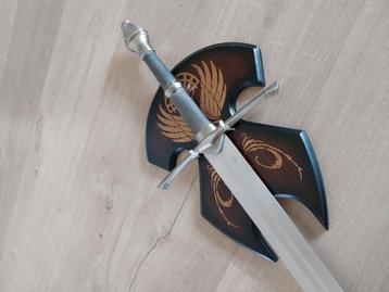 United Cutlery - Lord of the rings Aragorn Strider sword, Enlèvement, Comme neuf