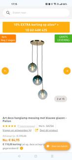 Hanglamp art deco nieuw 60€, Maison & Meubles, Lampes | Suspensions, Enlèvement