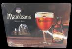 Maredsous reclamebord. in blik, Utilisé, Enlèvement ou Envoi, Panneau publicitaire