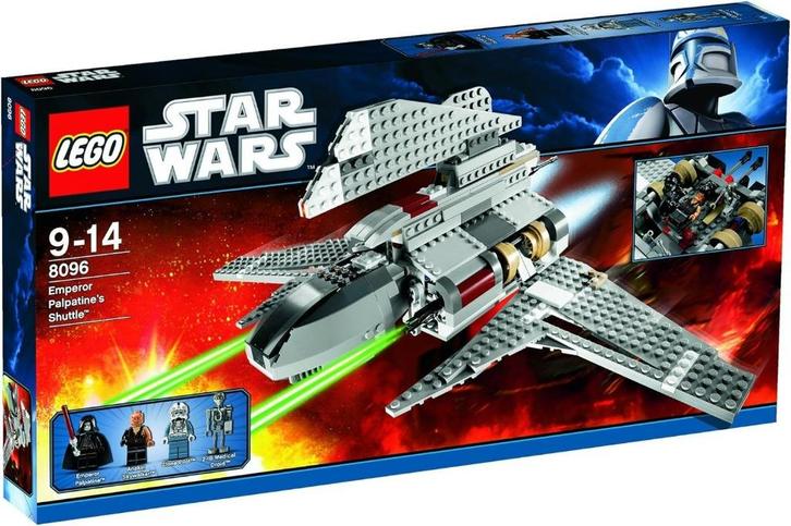 LEGO Star Wars Emperor Palpatine's Shuttle - 8096, Kinderen en Baby's, Speelgoed | Duplo en Lego, Zo goed als nieuw, Lego, Complete set