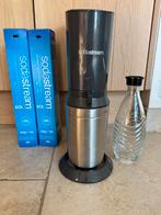 Sodastream incl 1 fles CO2 in gebruik en 2 volle, Ophalen of Verzenden, Gebruikt