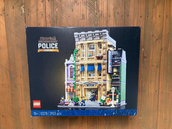LEGO 10278 Police station - politiebureau, Kinderen en Baby's, Speelgoed | Duplo en Lego, Nieuw, Lego, Complete set, Ophalen of Verzenden